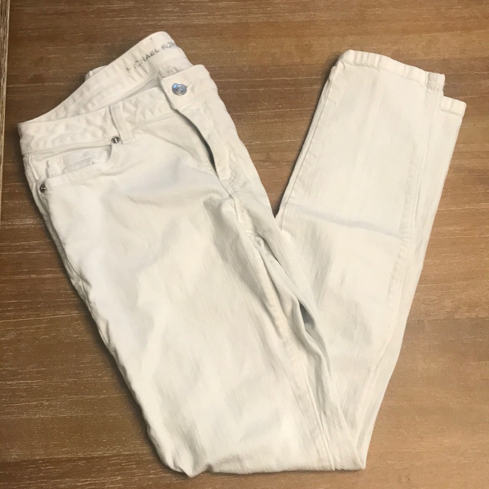 Michael Kors white jeans